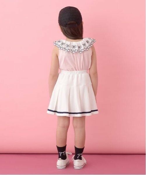 Lycee mine / リセマイン キャミソール・チューブトップ | 【ソフトコットン】チェリーレース衿トップス | 詳細11