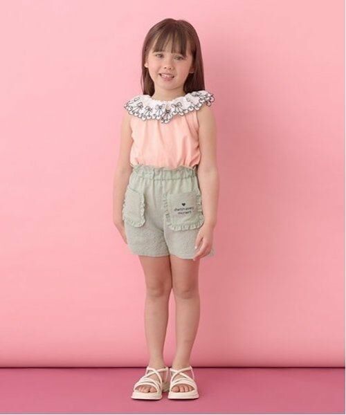 Lycee mine / リセマイン キャミソール・チューブトップ | 【ソフトコットン】チェリーレース衿トップス | 詳細12