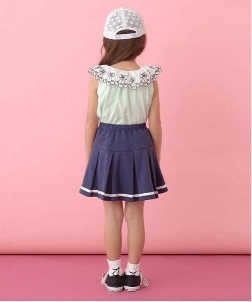 Lycee mine / リセマイン キャミソール・チューブトップ | 【ソフトコットン】チェリーレース衿トップス | 詳細15