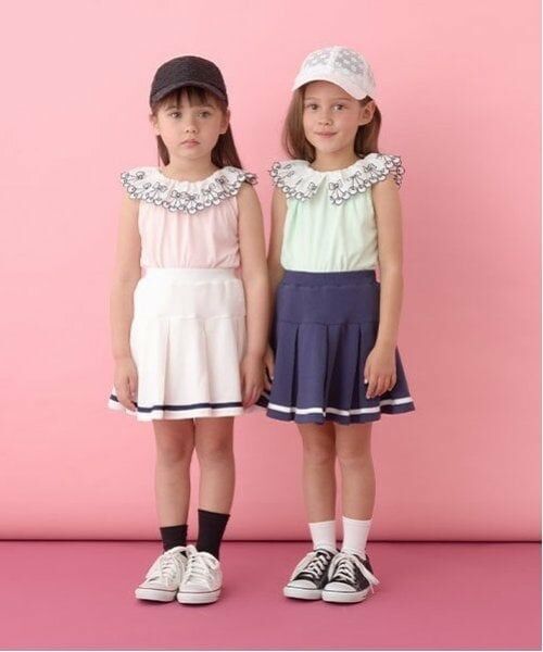 Lycee mine / リセマイン キャミソール・チューブトップ | 【ソフトコットン】チェリーレース衿トップス | 詳細18