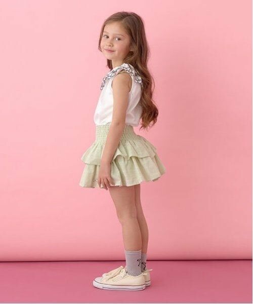 Lycee mine / リセマイン キャミソール・チューブトップ | 【ソフトコットン】チェリーレース衿トップス | 詳細8