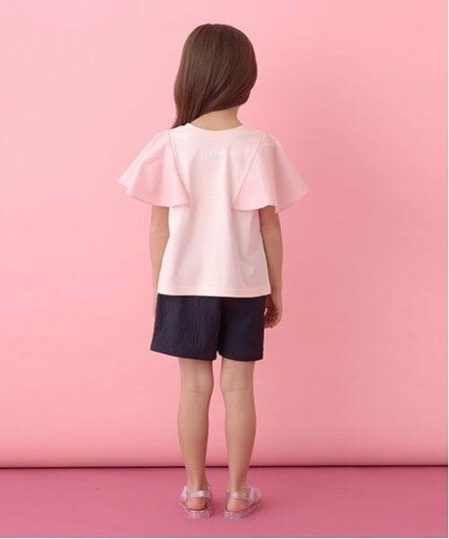 Lycee mine / リセマイン Tシャツ | 【前後どちらでもOK!】【ソフトコットン】フレアスリーブTシャツ | 詳細14