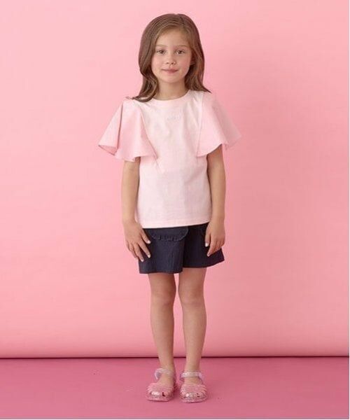 Lycee mine / リセマイン Tシャツ | 【前後どちらでもOK!】【ソフトコットン】フレアスリーブTシャツ | 詳細15