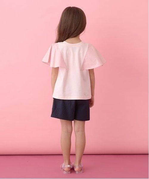 Lycee mine / リセマイン Tシャツ | 【前後どちらでもOK!】【ソフトコットン】フレアスリーブTシャツ | 詳細16