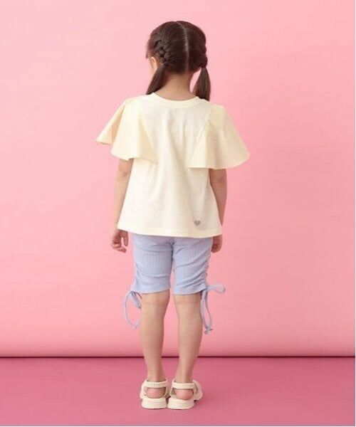 Lycee mine / リセマイン Tシャツ | 【前後どちらでもOK!】【ソフトコットン】フレアスリーブTシャツ | 詳細17