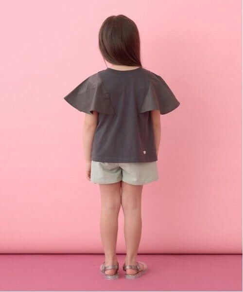 Lycee mine / リセマイン Tシャツ | 【前後どちらでもOK!】【ソフトコットン】フレアスリーブTシャツ | 詳細24