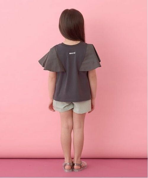 Lycee mine / リセマイン Tシャツ | 【前後どちらでもOK!】【ソフトコットン】フレアスリーブTシャツ | 詳細27