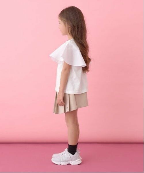 Lycee mine / リセマイン Tシャツ | 【前後どちらでもOK!】【ソフトコットン】フレアスリーブTシャツ | 詳細9