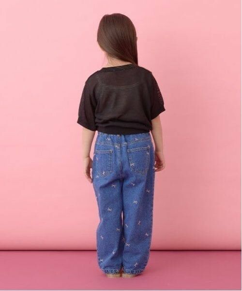 Lycee mine / リセマイン Tシャツ | 【マシンウォッシャブル】シアー半袖ニットトップス | 詳細18