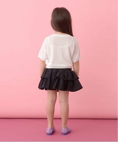 Lycee mine / リセマイン Tシャツ | 【マシンウォッシャブル】シアー半袖ニットトップス | 詳細9