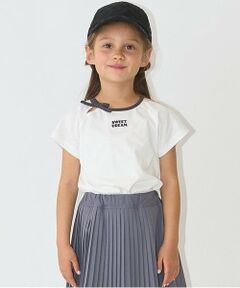 【ソフトコットン】バイカラーミニミニTシャツ