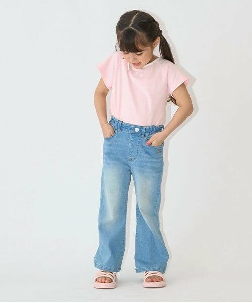 Lycee mine / リセマイン Tシャツ | 【ソフトコットン】バイカラーミニミニTシャツ | 詳細14