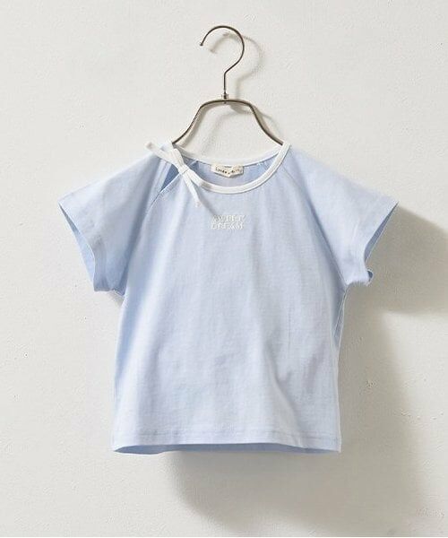 Lycee mine / リセマイン Tシャツ | 【ソフトコットン】バイカラーミニミニTシャツ | 詳細2