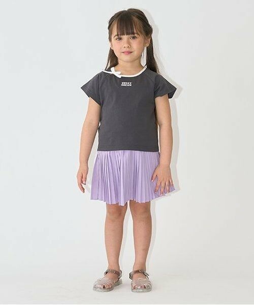 Lycee mine / リセマイン Tシャツ | 【ソフトコットン】バイカラーミニミニTシャツ | 詳細22