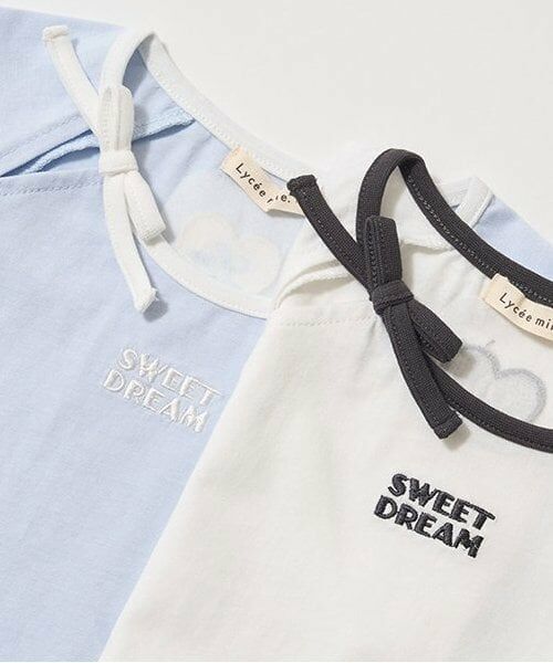 Lycee mine / リセマイン Tシャツ | 【ソフトコットン】バイカラーミニミニTシャツ | 詳細4