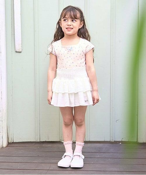 Lycee mine / リセマイン Tシャツ | 花柄プリントミニミニトップス | 詳細10