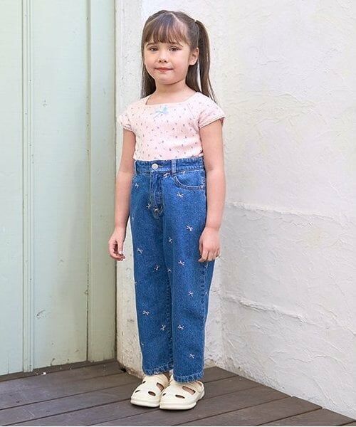 Lycee mine / リセマイン Tシャツ | 花柄プリントミニミニトップス | 詳細12