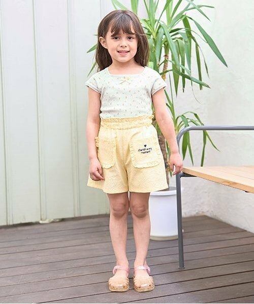 Lycee mine / リセマイン Tシャツ | 花柄プリントミニミニトップス | 詳細14