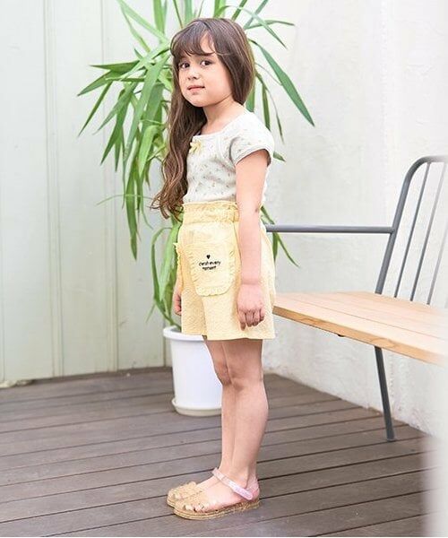 Lycee mine / リセマイン Tシャツ | 花柄プリントミニミニトップス | 詳細15