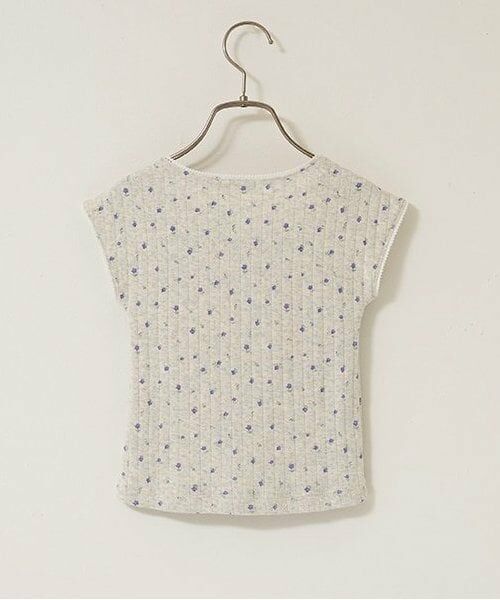 Lycee mine / リセマイン Tシャツ | 花柄プリントミニミニトップス | 詳細3