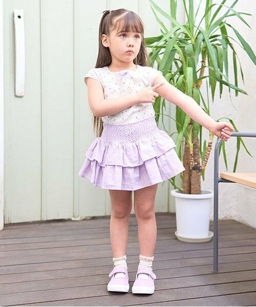 Lycee mine / リセマイン Tシャツ | 花柄プリントミニミニトップス | 詳細8