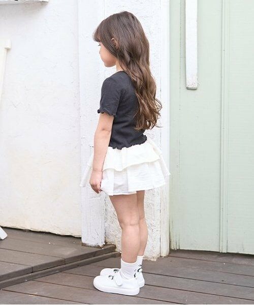 Lycee mine / リセマイン Tシャツ | カーディガン風リボントップス | 詳細13