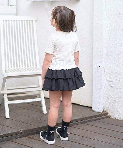 Lycee mine / リセマイン Tシャツ | カーディガン風リボントップス | 詳細7