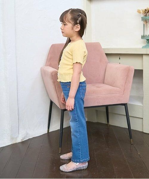 Lycee mine / リセマイン Tシャツ | カーディガン風リボントップス | 詳細9