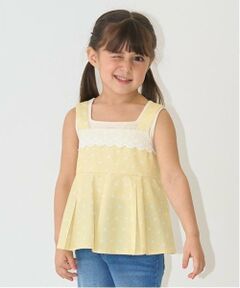 Lycee mine / リセマイン キャミソール・チューブトップ | 柄アソートペプラムキャミソール