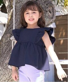 Lycee mine / リセマイン シャツ・ブラウス | 【セットアップ可能】フリルペプラムブラウス