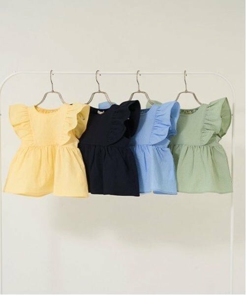 Lycee mine / リセマイン シャツ・ブラウス | 【セットアップ可能】フリルペプラムブラウス | 詳細1