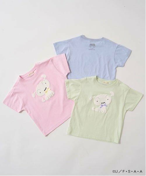 Lycee mine / リセマイン Tシャツ | 【クレヨンしんちゃん】【ソフトコットン】シロリボンTシャツ | 詳細1