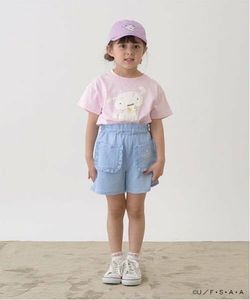 Lycee mine / リセマイン Tシャツ | 【クレヨンしんちゃん】【ソフトコットン】シロリボンTシャツ | 詳細8