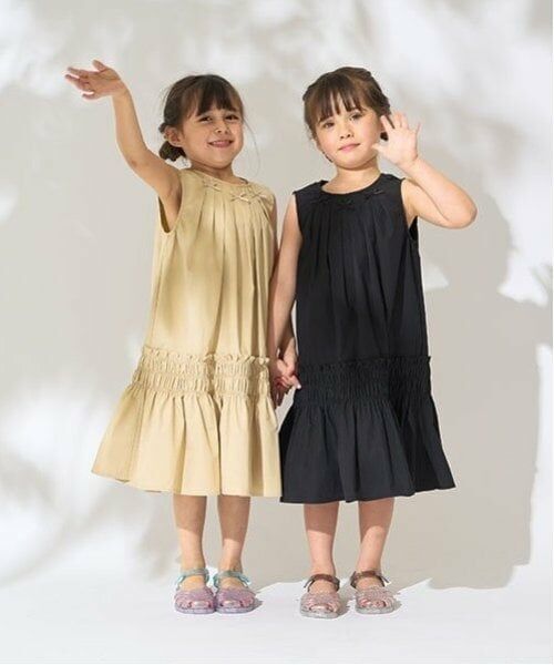 Lycee mine / リセマイン ミニ丈・ひざ丈ワンピース | シャーリングティアードワンピース | 詳細23