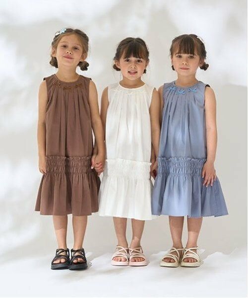 Lycee mine / リセマイン ミニ丈・ひざ丈ワンピース | シャーリングティアードワンピース | 詳細24