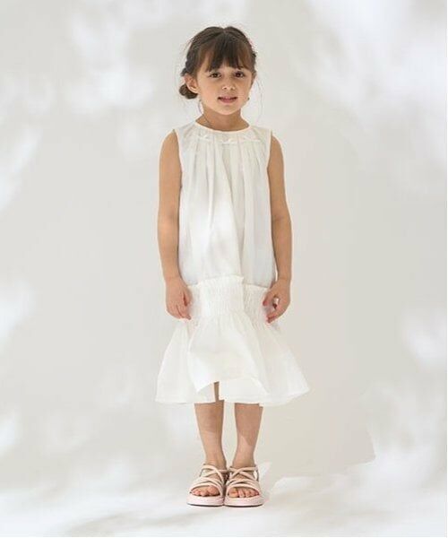 Lycee mine / リセマイン ミニ丈・ひざ丈ワンピース | シャーリングティアードワンピース | 詳細9