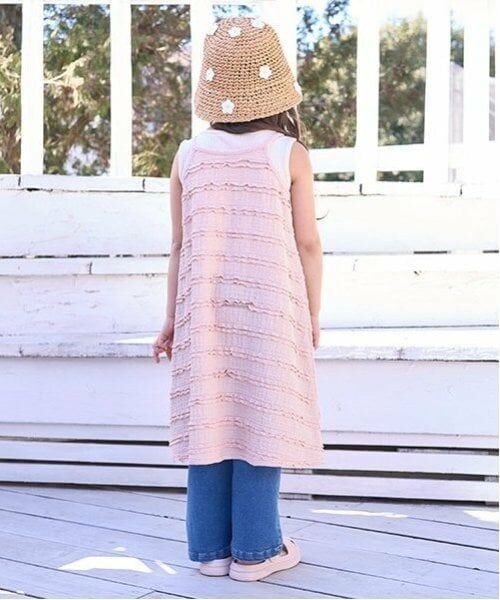 Lycee mine / リセマイン ミニ丈・ひざ丈ワンピース | フリルニットレースキャミワンピース | 詳細11