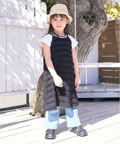 Lycee mine / リセマイン ミニ丈・ひざ丈ワンピース | フリルニットレースキャミワンピース | 詳細12