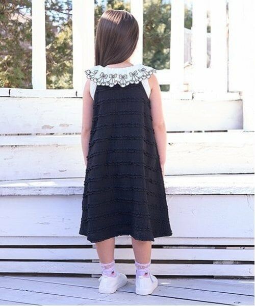 Lycee mine / リセマイン ミニ丈・ひざ丈ワンピース | フリルニットレースキャミワンピース | 詳細16