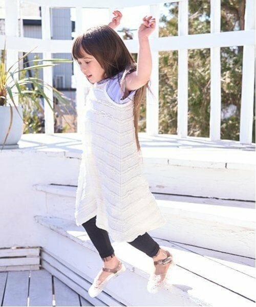 Lycee mine / リセマイン ミニ丈・ひざ丈ワンピース | フリルニットレースキャミワンピース | 詳細6