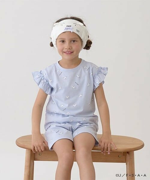 Lycee mine / リセマイン ルームウェア | 【クレヨンしんちゃん】シロ総柄ルームウェアセット（ライト ブルー）