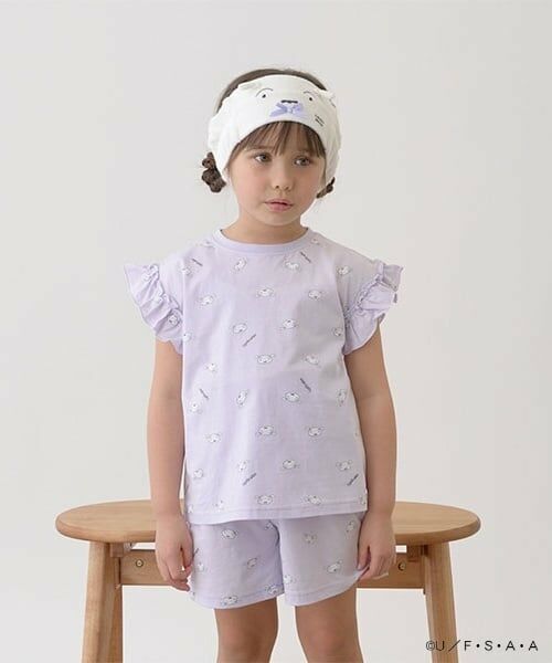 Lycee mine / リセマイン ルームウェア | 【クレヨンしんちゃん】シロ総柄ルームウェアセット（ラベンダー）