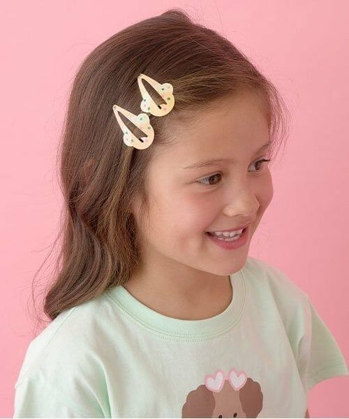 Lycee mine / リセマイン ヘアピン | アイスヘアクリップ2Pセット（オレンジ）