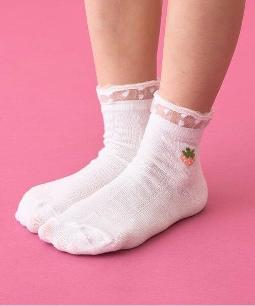 Lycee mine / リセマイン ソックス | いちごふりふりソックス | 詳細7