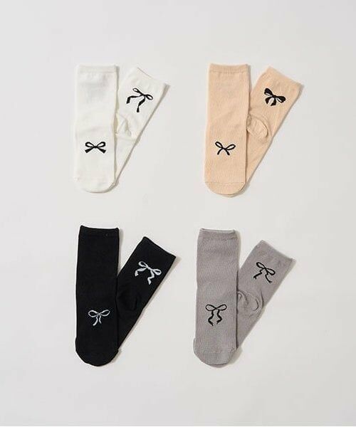 Lycee mine / リセマイン ソックス | リボンソックス | 詳細1