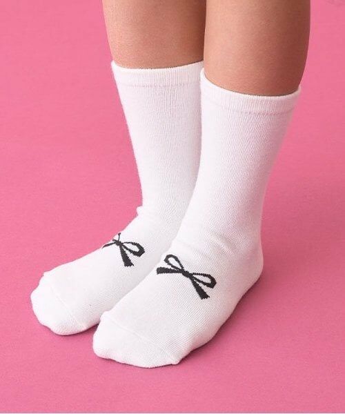 Lycee mine / リセマイン ソックス | リボンソックス（オフ ホワイト）