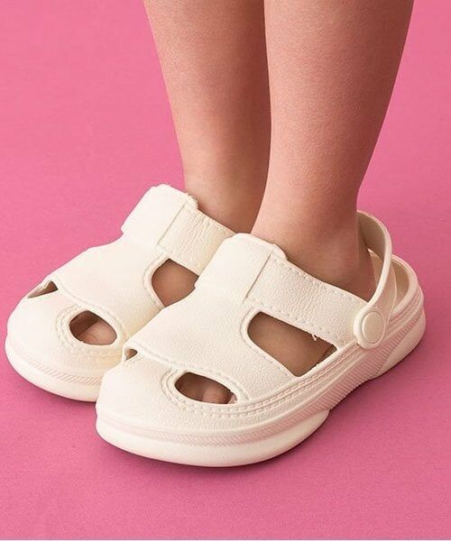 Lycee mine / リセマイン サンダル | 【フロントカバーで安心】EVAサンダル（オフ ホワイト）