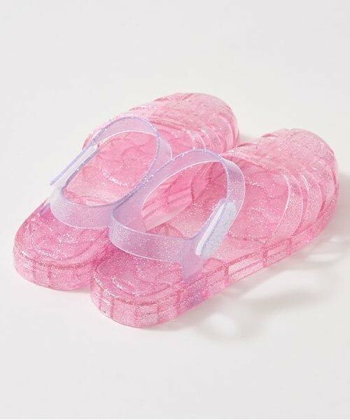 Lycee mine / リセマイン サンダル | クリアラメバイカラーラバーサンダル | 詳細6