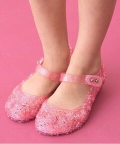 Lycee mine / リセマイン サンダル | クリアラメラバーワンストラップシューズ