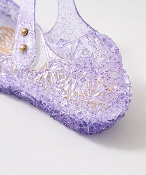 Lycee mine / リセマイン サンダル | クリアラメラバーワンストラップシューズ | 詳細10